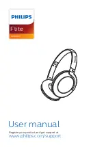 Philips Flite SHB4805 User Manual preview