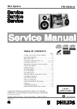 Preview for 1 page of Philips FM-V535/21M Service Manual