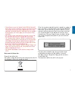 Предварительный просмотр 4 страницы Philips FM01FD10B/00 User Manual