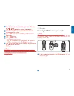 Предварительный просмотр 6 страницы Philips FM01FD10B/00 User Manual