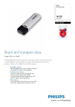 Preview for 1 page of Philips FM16FD00B Specifications