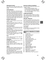 Preview for 49 page of Philips FOCUS HD8323/01 Operating Instructions Manual