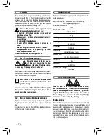 Preview for 72 page of Philips FOCUS HD8323/01 Operating Instructions Manual