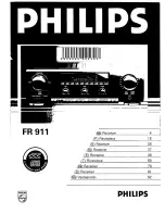 Preview for 1 page of Philips FR 911 User Manual