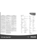 Preview for 2 page of Philips FR960 Specifications