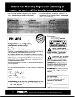 Preview for 2 page of Philips FR999 User Manual