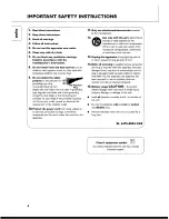 Preview for 4 page of Philips FR999 User Manual