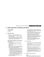 Preview for 5 page of Philips FTL2.1E Service Manual