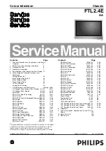 Philips FTL2.4E Service Manual preview