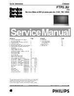 Preview for 1 page of Philips FTP2.2U Sevice Manual