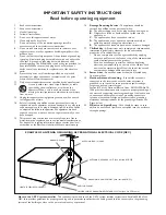 Предварительный просмотр 4 страницы Philips FTR9965/17SB Manual