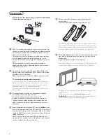 Предварительный просмотр 6 страницы Philips FTR9965/17SB Manual