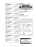 Предварительный просмотр 2 страницы Philips FW 25 User Manual