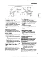 Предварительный просмотр 9 страницы Philips FW 322 (Spanish) Instrucciones De Manejo