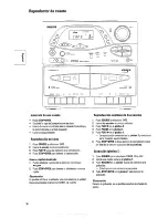 Предварительный просмотр 10 страницы Philips FW 322 (Spanish) Instrucciones De Manejo