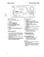 Preview for 14 page of Philips FW 322 (Spanish) Instrucciones De Manejo