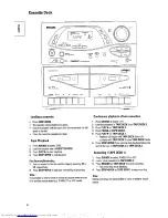 Предварительный просмотр 10 страницы Philips FW 352C Instructions For Use Manual