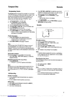 Предварительный просмотр 13 страницы Philips FW 352C Instructions For Use Manual