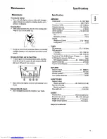 Предварительный просмотр 15 страницы Philips FW 352C Instructions For Use Manual