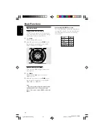 Preview for 14 page of Philips FW 355C User Manual