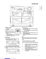 Предварительный просмотр 11 страницы Philips FW 362 Instructions For Use Manual