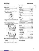 Предварительный просмотр 21 страницы Philips FW 382V Instructions For Use Manual