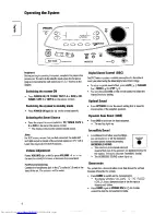 Preview for 8 page of Philips FW 395C Instructions For Use Manual