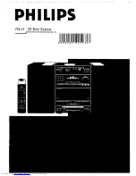 Preview for 1 page of Philips FW 41 User Manual