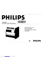 Preview for 1 page of Philips FW 535C Instructions For Use Manual