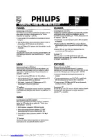 Preview for 4 page of Philips FW 68 User Manual