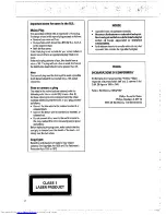 Preview for 2 page of Philips FW 725C Instructions For Use Manual