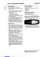 Preview for 4 page of Philips FW 725C Instructions For Use Manual