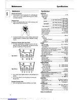 Preview for 22 page of Philips FW 790P Instructions For Use Manual