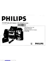 Предварительный просмотр 1 страницы Philips FW 860P Instructions For Use Manual