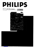 Предварительный просмотр 1 страницы Philips FW 91 User Manual