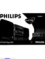 Philips FW-C150 Operating Manual preview