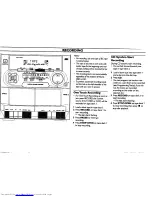 Preview for 20 page of Philips FW-C150 Operating Manual