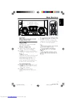 Preview for 13 page of Philips FW-C155 User Manual