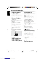 Preview for 22 page of Philips FW-C155 User Manual