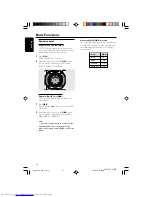 Preview for 14 page of Philips FW C255 User Manual