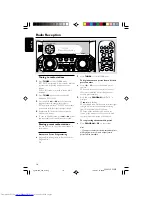 Preview for 18 page of Philips FW C255 User Manual