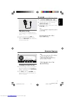 Preview for 23 page of Philips FW C255 User Manual