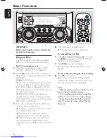 Preview for 12 page of Philips FW-C330 User Manual