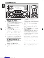 Preview for 18 page of Philips FW-C330 User Manual