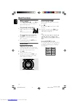 Предварительный просмотр 14 страницы Philips FW-C355 User Manual