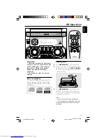 Предварительный просмотр 15 страницы Philips FW-C355 User Manual