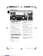 Предварительный просмотр 18 страницы Philips FW-C355 User Manual