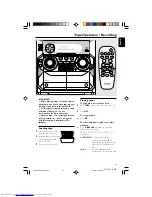 Предварительный просмотр 21 страницы Philips FW-C355 User Manual