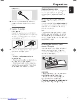 Preview for 9 page of Philips FW-C390 User Manual