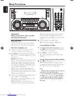 Preview for 12 page of Philips FW-C390 User Manual